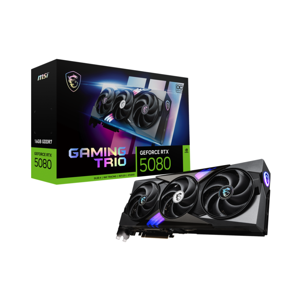 MSI Gaming GeForce RTX 5080 16G GAMING TRIO OC