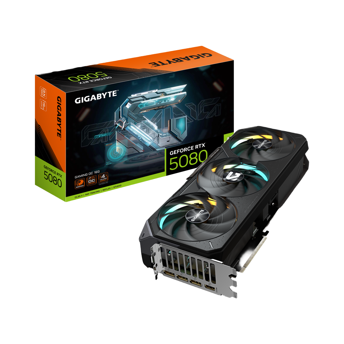GIGABYTE Gaming GeForce RTX 5080 16GB GDDR7 OC
