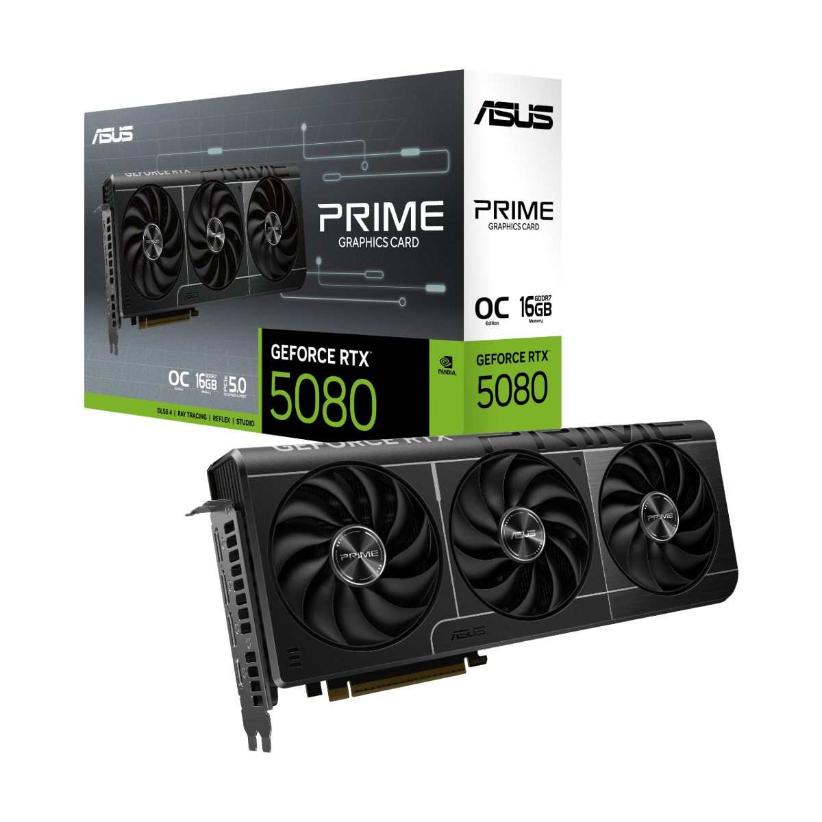 ASUS PRIME GeForce RTX 5080 16GB GDDR7 OC Edition