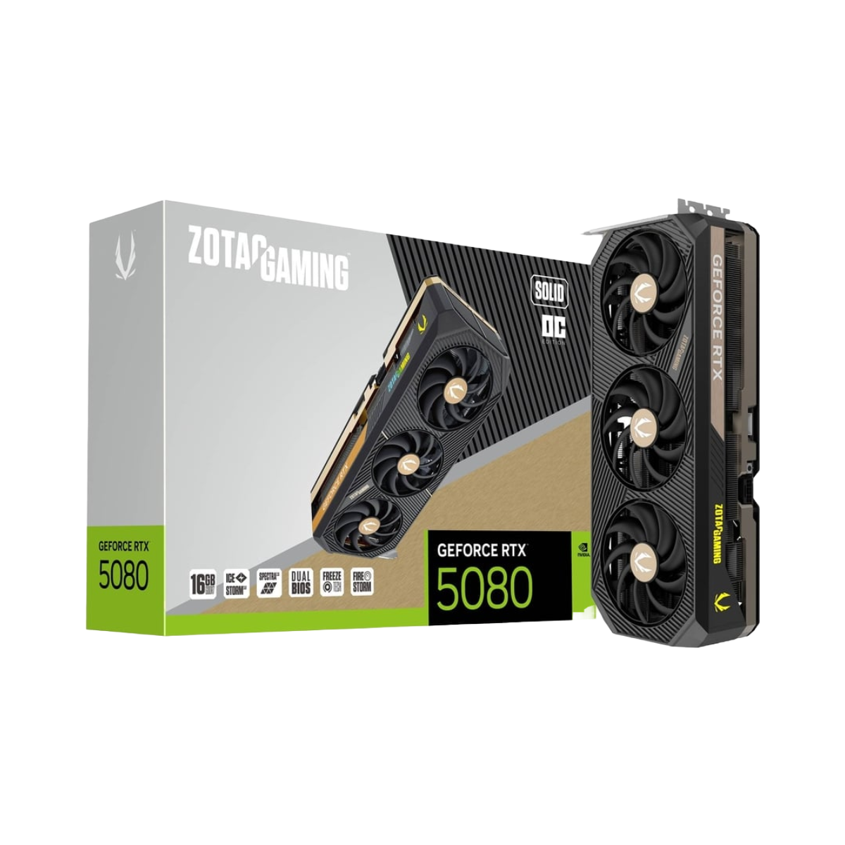 ZOTAC GAMING GEFORCE RTX 5080 SOLID OC