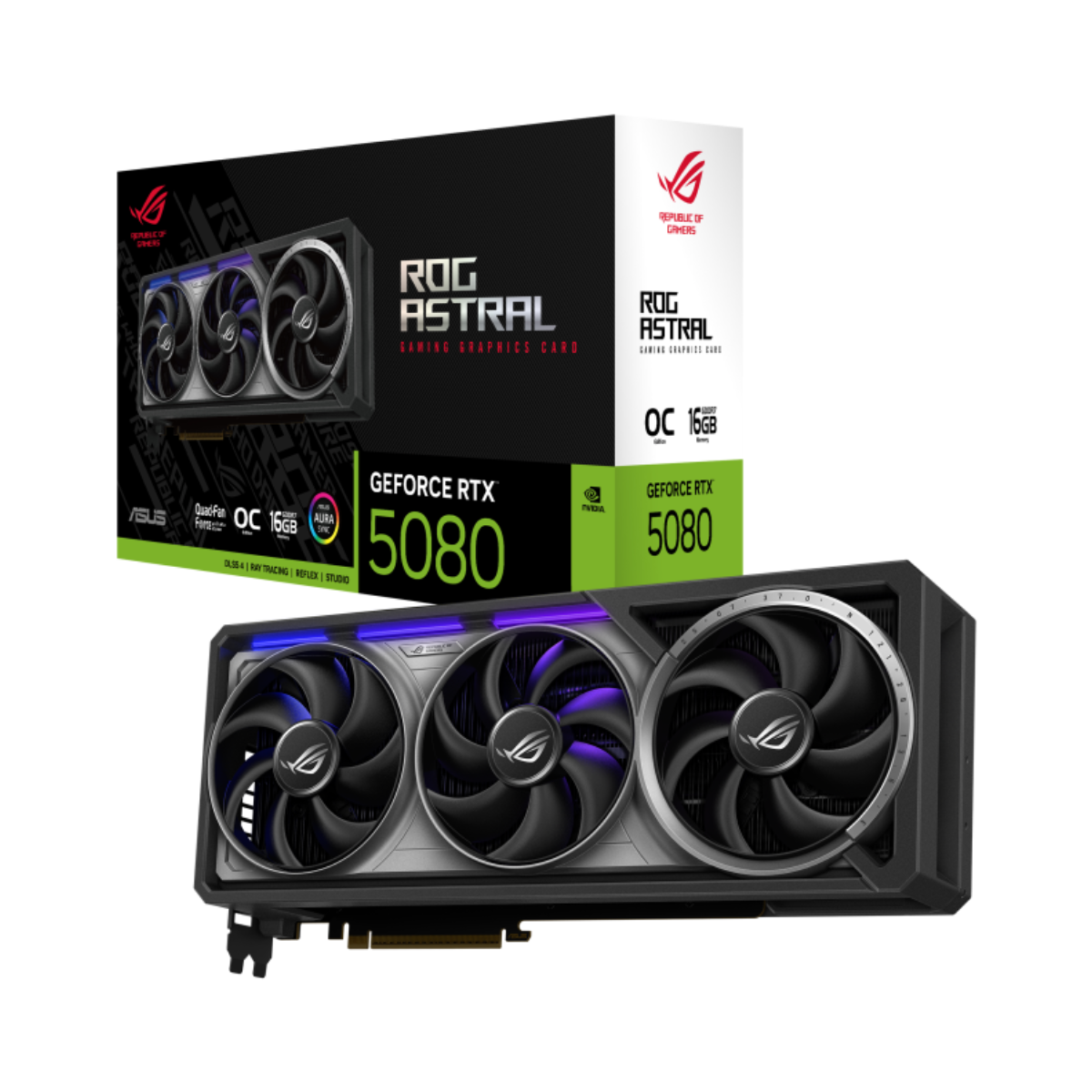 ASUS ROG Astral GeForce RTX 5080 16GB GDDR7 OC Edition