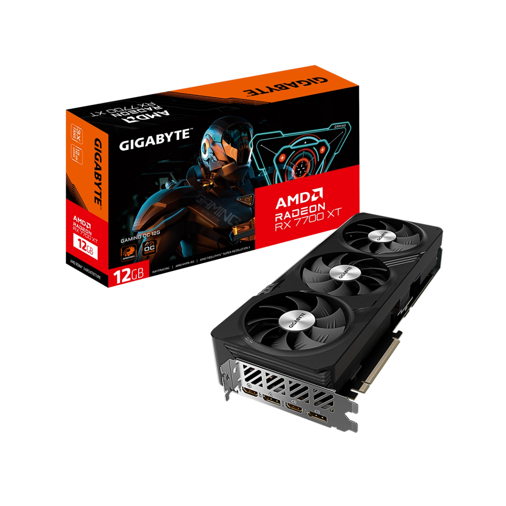 GIGABYTE Radeon RX 7700 XT Gaming OC 3X WINDFORCE 12GB
