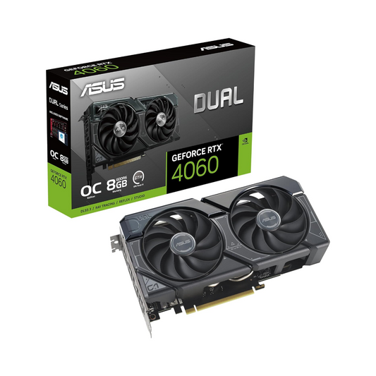 ASUS Dual GeForce RTX™ 4060 OC Edition