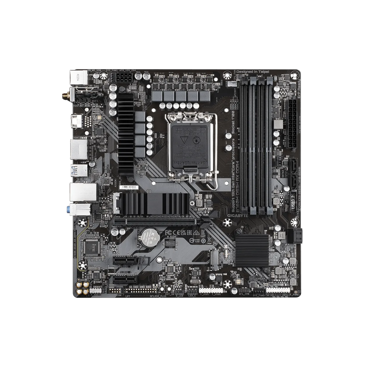 GIGABYTE B760M DS3H AX DDR4