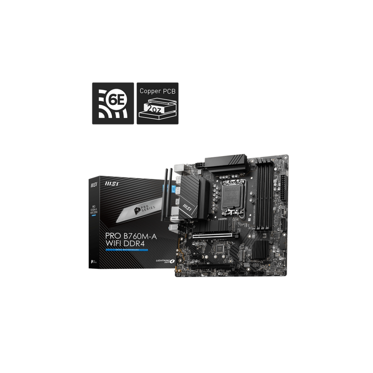 MSI PRO B760M-A WIFI DDR4