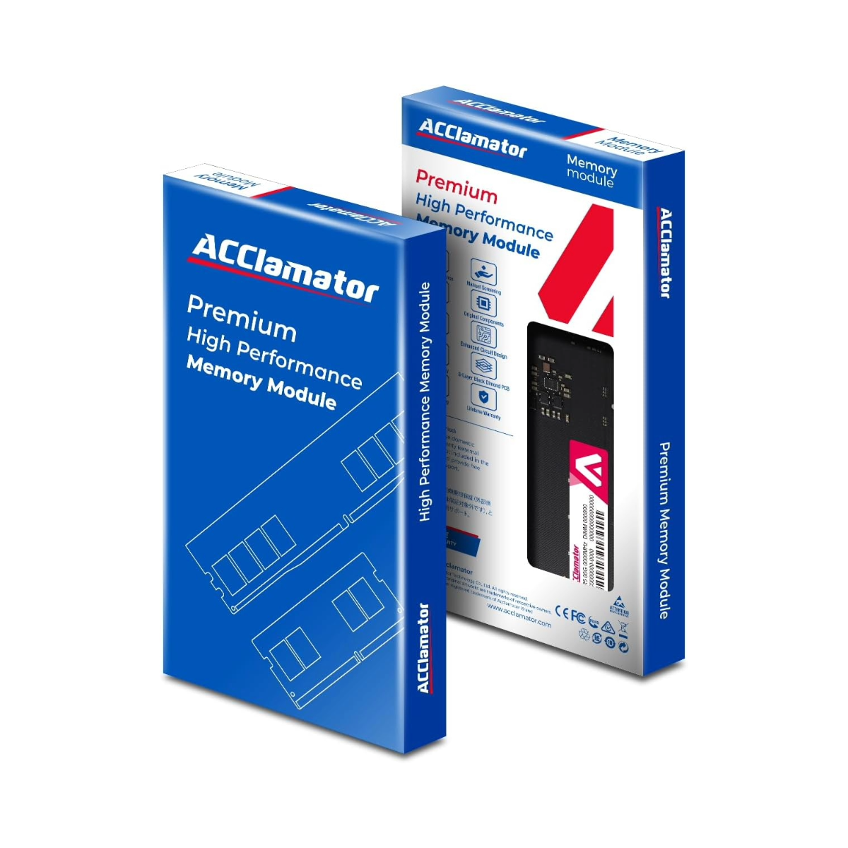 Acclamator DDR5  32 GB 6000 MHz (16 GB × 2 PC5-48000)  CL46